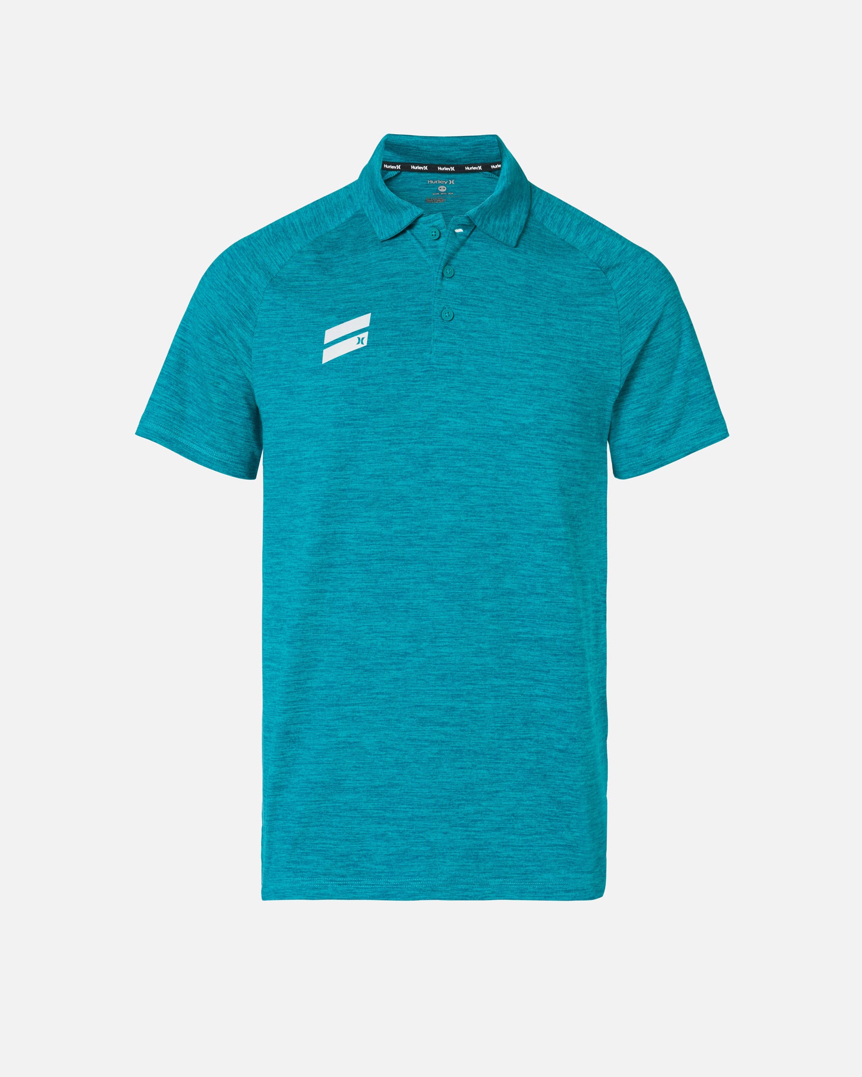 Teal Exist Short Sleeve Performance Polo Hurley