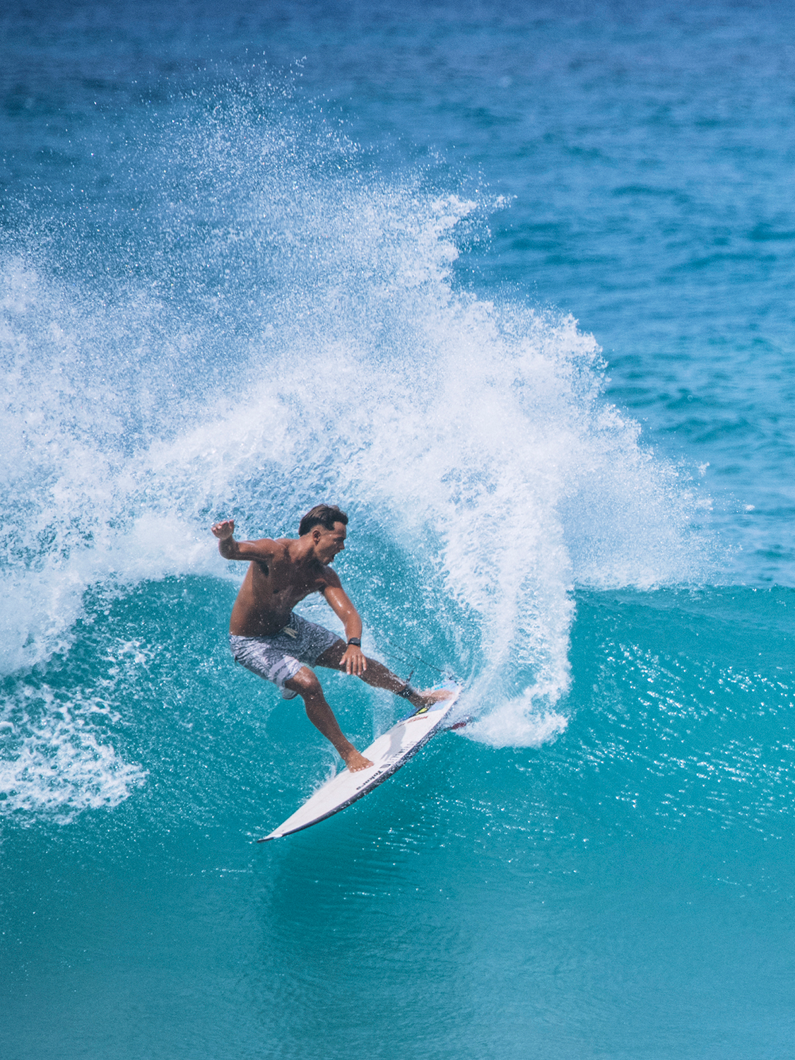Phantom Eco Block Party Engineered Boardshort 18"