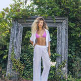 Crochet Cargo Beach Pant