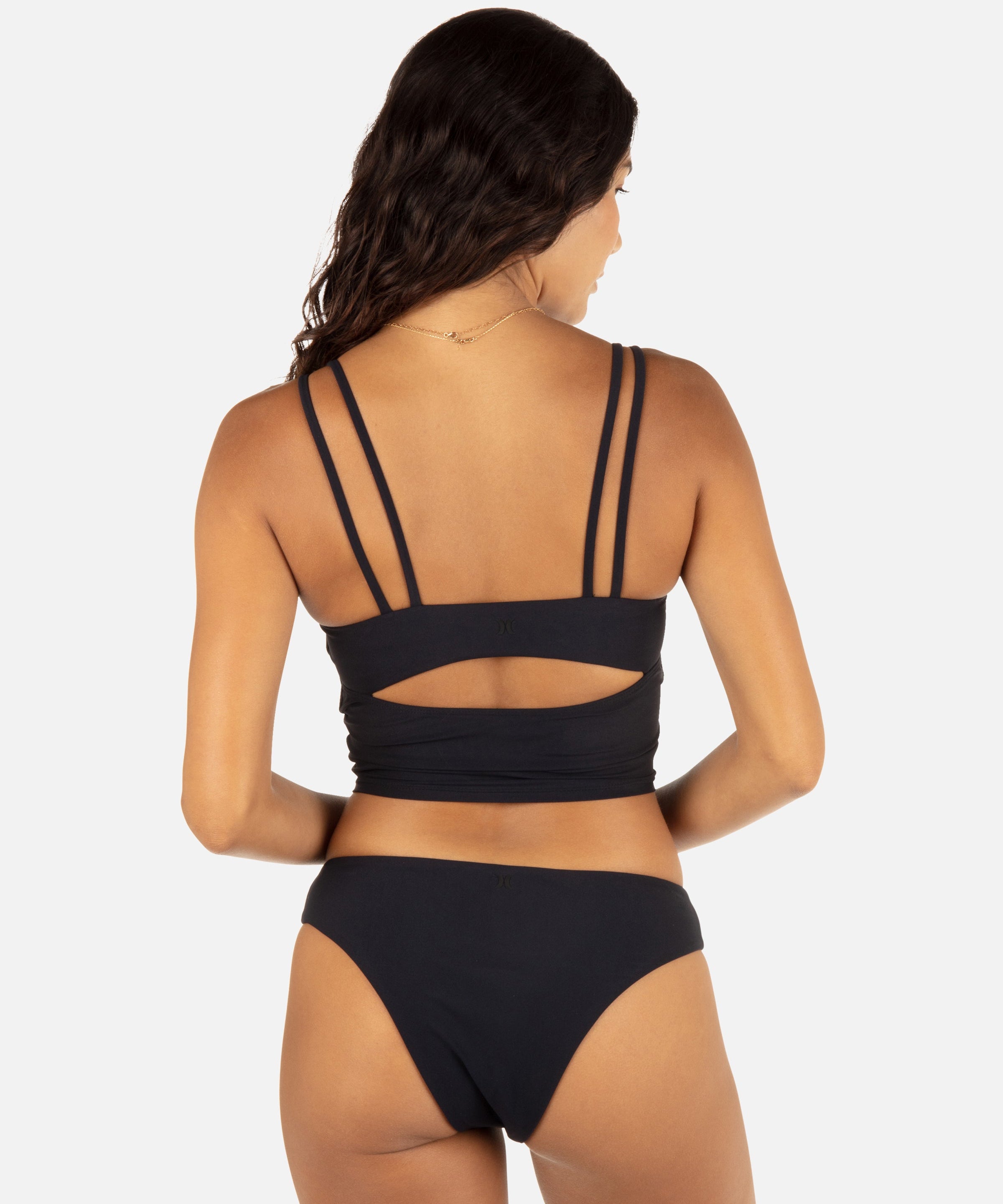 Paprika niet-voorgevormde gebloemde tankini bikinitop donkerblauw Paprika niet-voorgevormde gebloemde tankini bikinitop donkerblauw