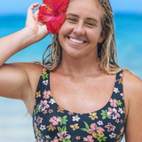 Max Hibiscus Dream Longline Bralette