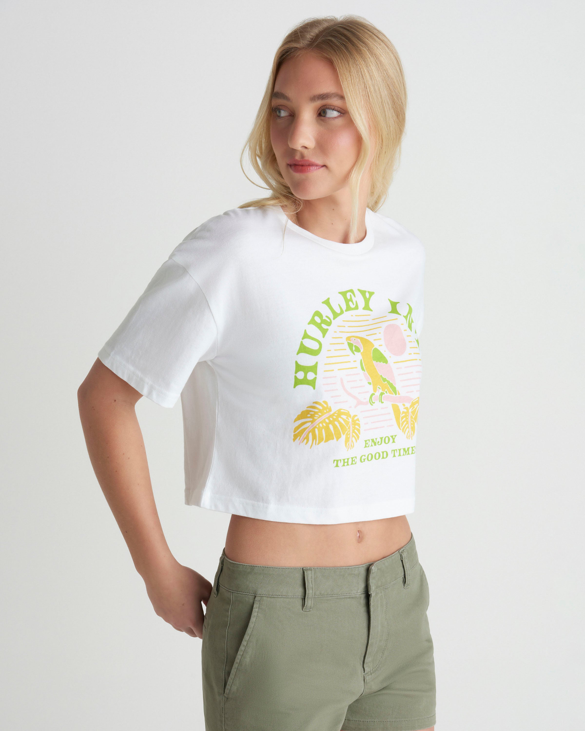 Find Your Coast Boxy Crop Tee