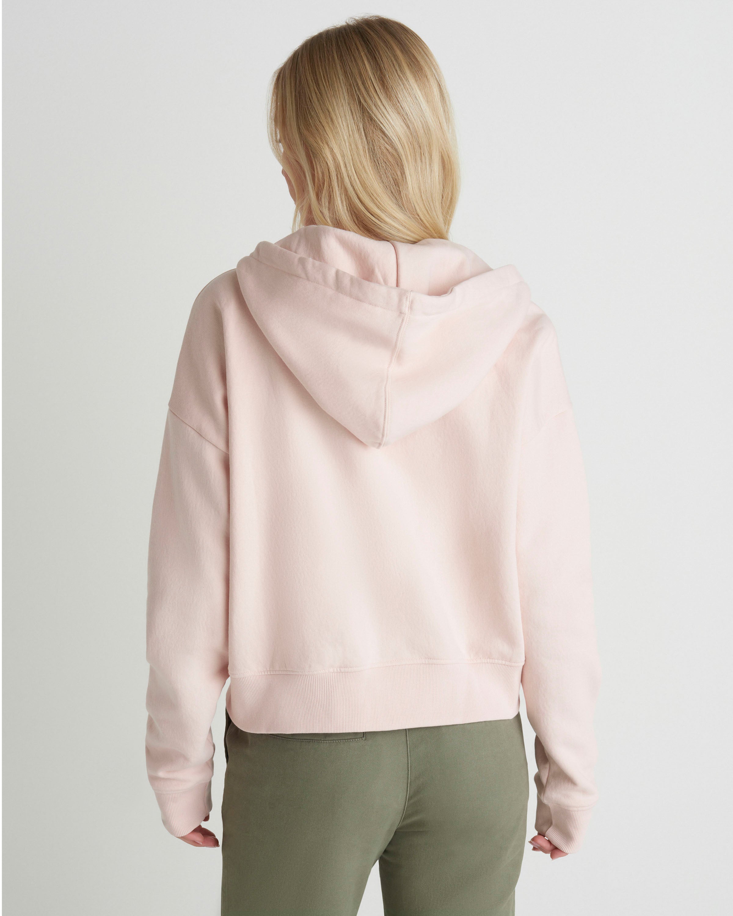 Shell Yeah Crop Zip Hoodie