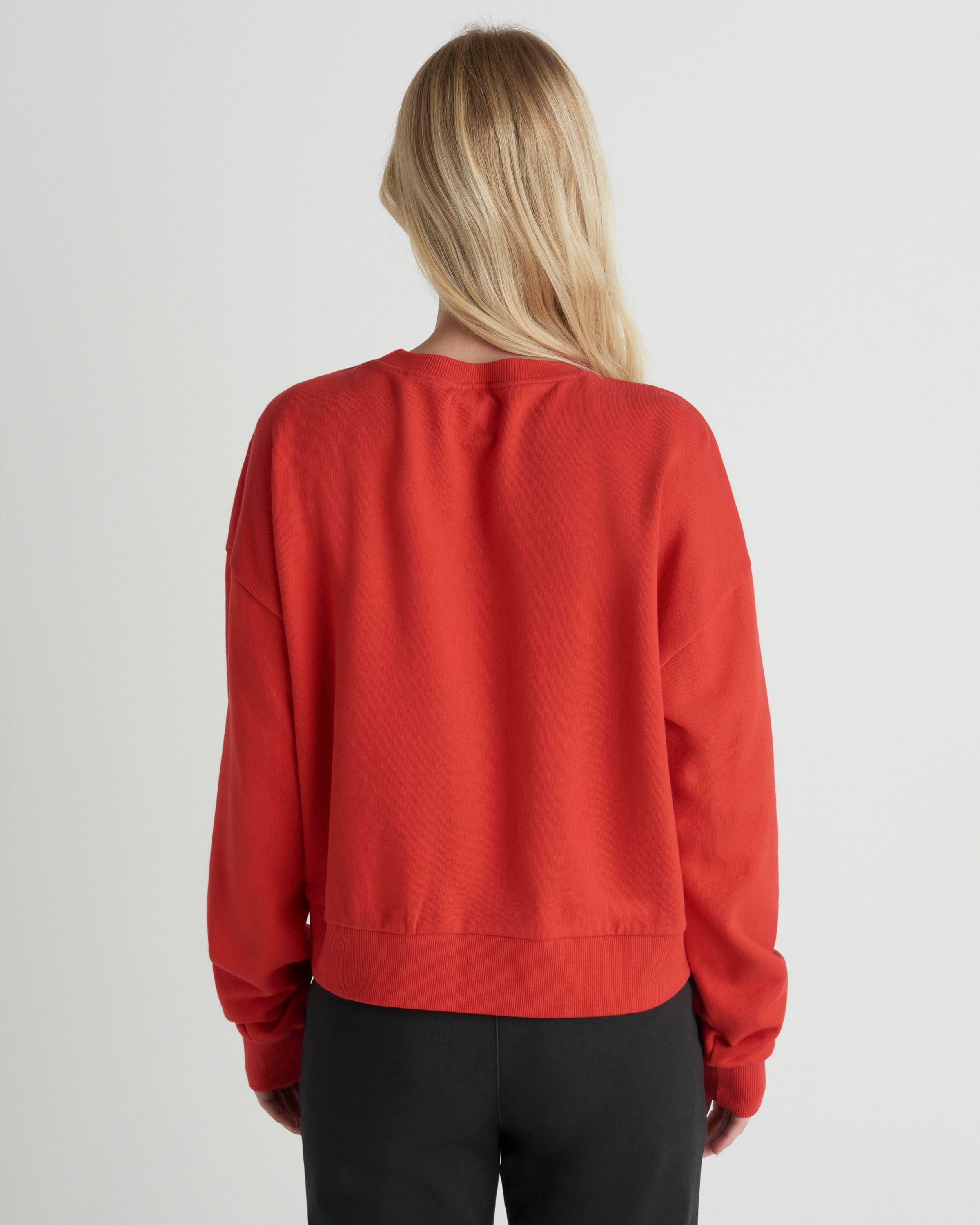 Leisure Club Boxy Crew Sweatshirt