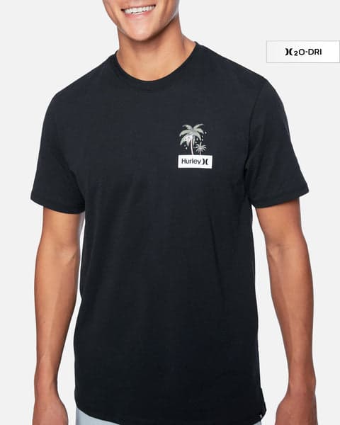 BLACK - H2O-DRI Chillaxing Short Sleeve T-Shirt | Hurley