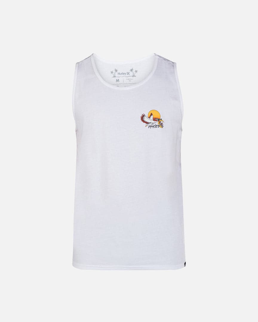 Hombre Sin mangas - Hurley Knits Flight Tank - Camiseta / Camisa deportivas para  hombre