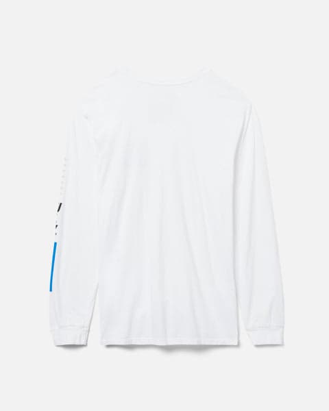 White - Everyday Washed Independence Long Sleeve T-Shirt | Hurley